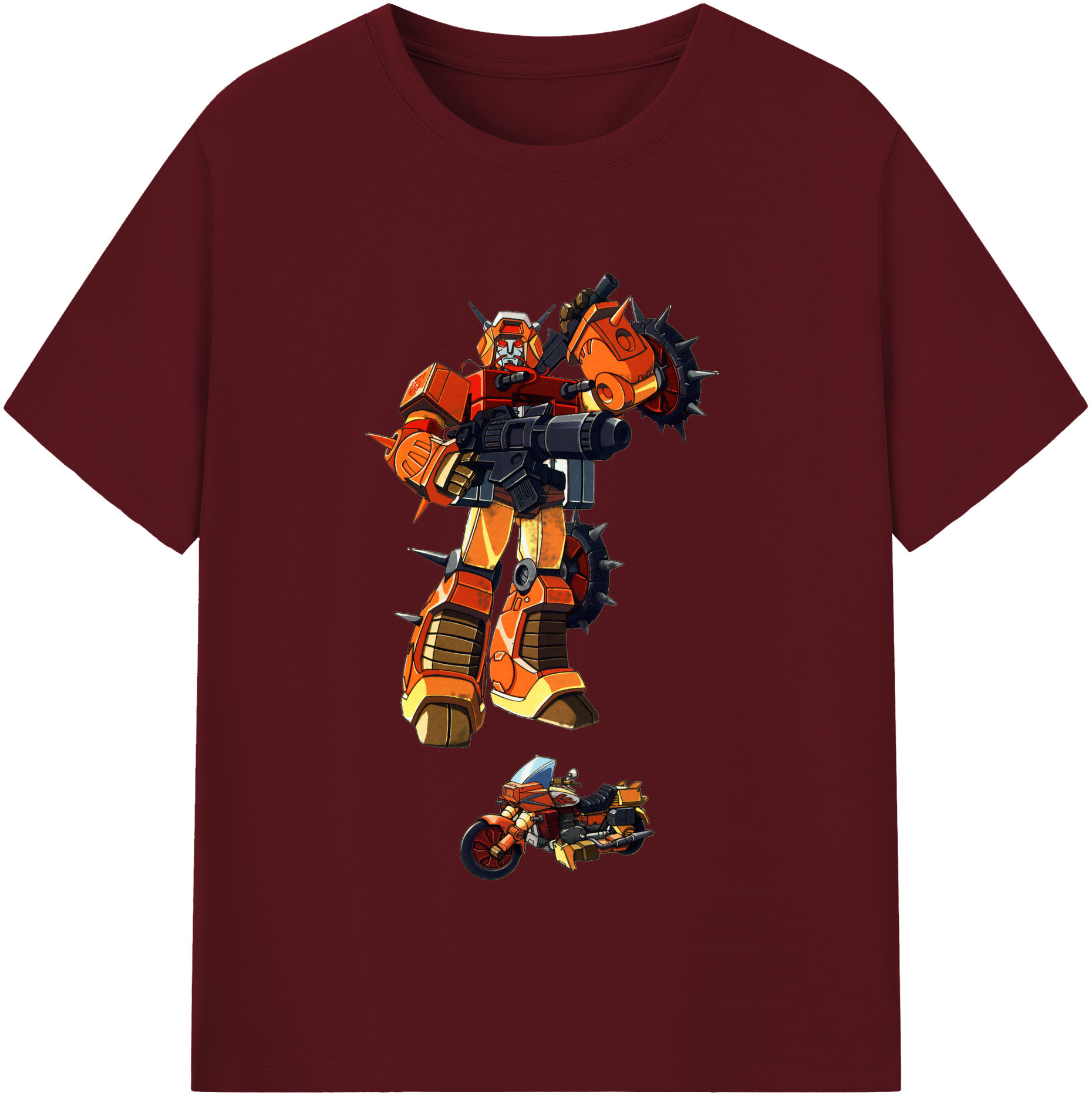 （画像用）  綿100％半袖Tシャツ（フロントプリント）